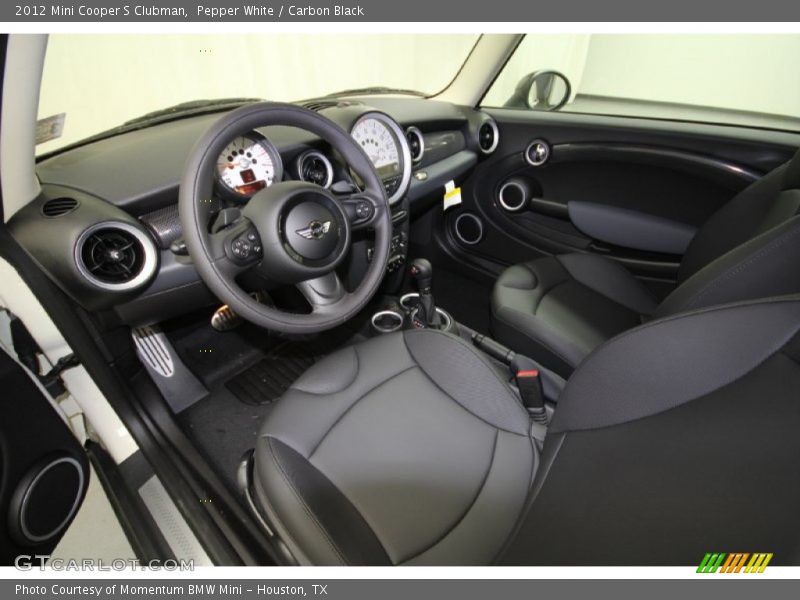 Pepper White / Carbon Black 2012 Mini Cooper S Clubman