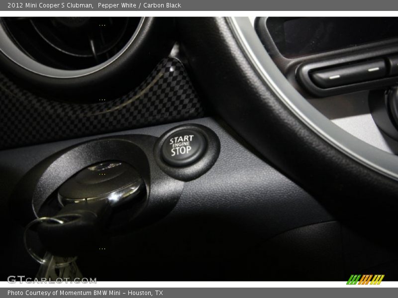 Pepper White / Carbon Black 2012 Mini Cooper S Clubman