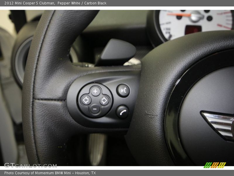 Pepper White / Carbon Black 2012 Mini Cooper S Clubman