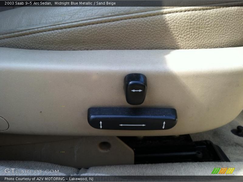 Midnight Blue Metallic / Sand Beige 2003 Saab 9-5 Arc Sedan