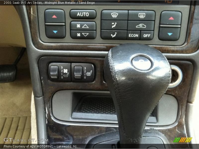 Midnight Blue Metallic / Sand Beige 2003 Saab 9-5 Arc Sedan