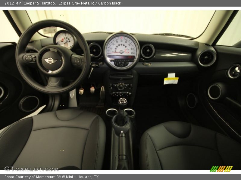Eclipse Gray Metallic / Carbon Black 2012 Mini Cooper S Hardtop