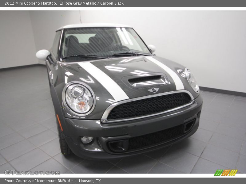 Eclipse Gray Metallic / Carbon Black 2012 Mini Cooper S Hardtop