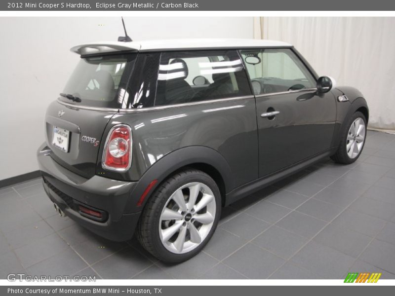 Eclipse Gray Metallic / Carbon Black 2012 Mini Cooper S Hardtop