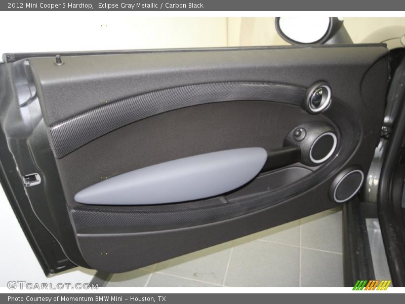 Eclipse Gray Metallic / Carbon Black 2012 Mini Cooper S Hardtop
