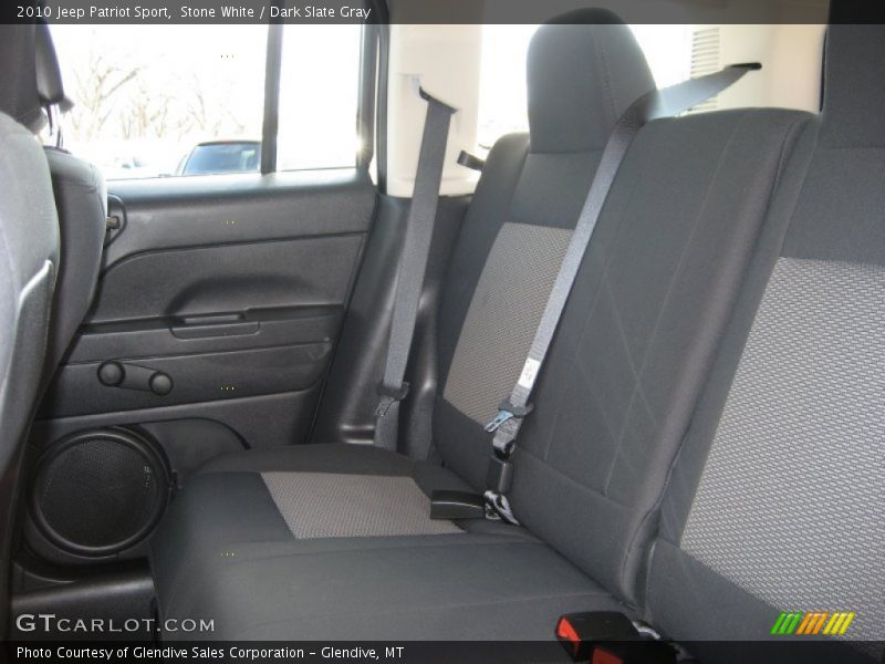 Stone White / Dark Slate Gray 2010 Jeep Patriot Sport