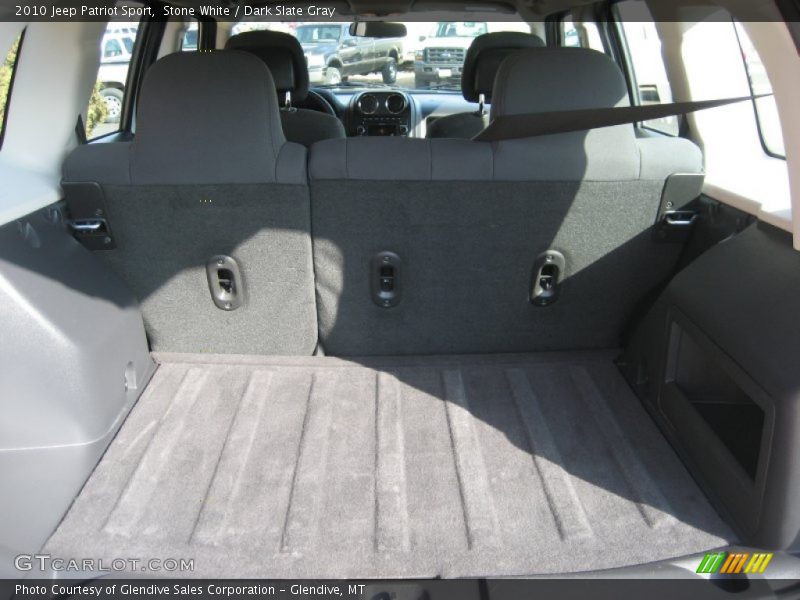 Stone White / Dark Slate Gray 2010 Jeep Patriot Sport