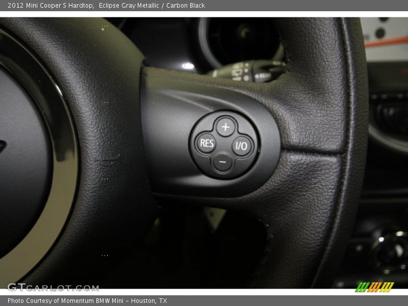 Eclipse Gray Metallic / Carbon Black 2012 Mini Cooper S Hardtop