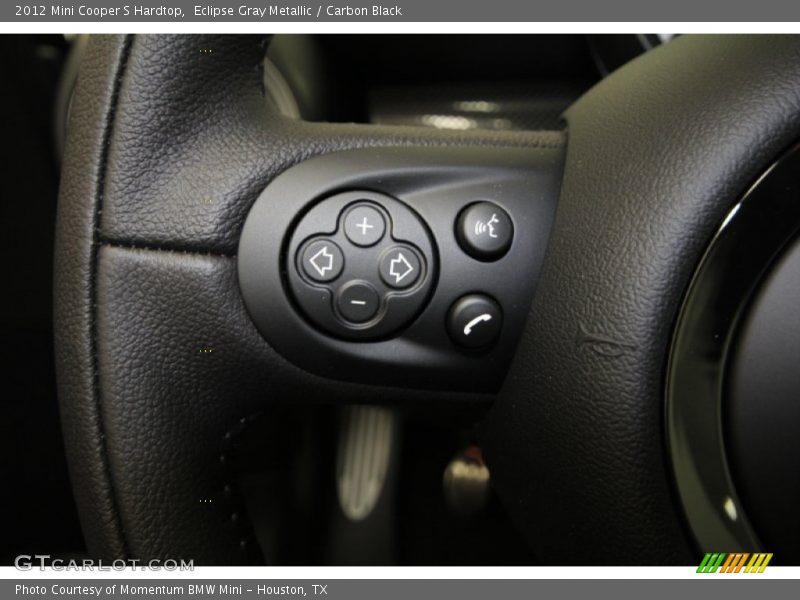 Eclipse Gray Metallic / Carbon Black 2012 Mini Cooper S Hardtop
