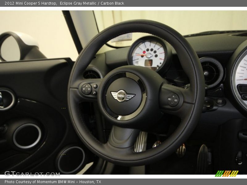 Eclipse Gray Metallic / Carbon Black 2012 Mini Cooper S Hardtop