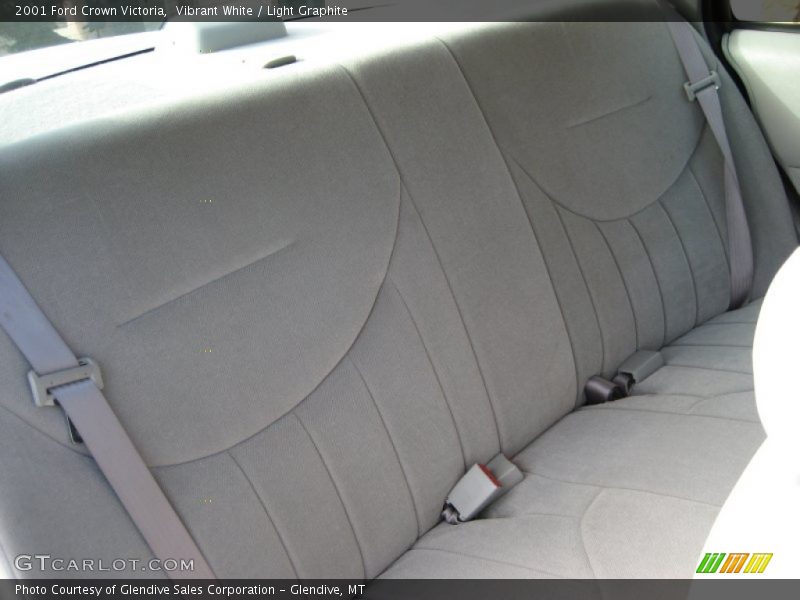 Vibrant White / Light Graphite 2001 Ford Crown Victoria