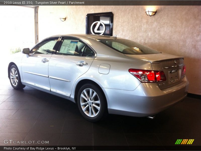 Tungsten Silver Pearl / Parchment 2010 Lexus ES 350