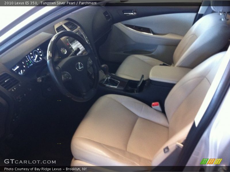 Tungsten Silver Pearl / Parchment 2010 Lexus ES 350