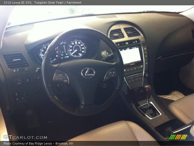 Tungsten Silver Pearl / Parchment 2010 Lexus ES 350