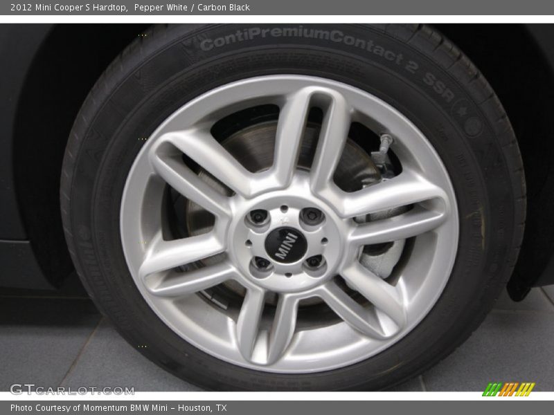 Pepper White / Carbon Black 2012 Mini Cooper S Hardtop