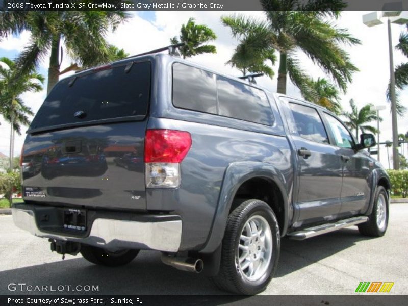 Slate Gray Metallic / Graphite Gray 2008 Toyota Tundra X-SP CrewMax