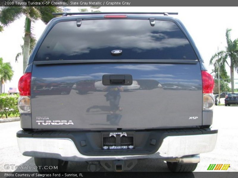 Slate Gray Metallic / Graphite Gray 2008 Toyota Tundra X-SP CrewMax