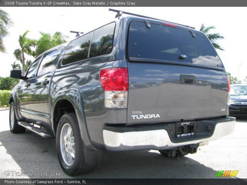 Slate Gray Metallic / Graphite Gray 2008 Toyota Tundra X-SP CrewMax