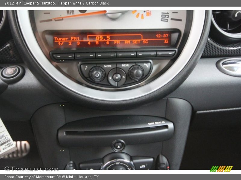 Pepper White / Carbon Black 2012 Mini Cooper S Hardtop