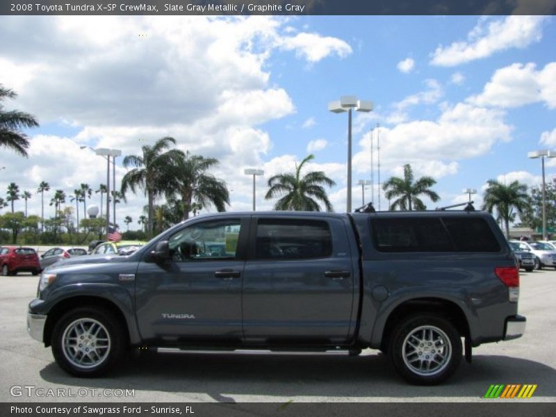Slate Gray Metallic / Graphite Gray 2008 Toyota Tundra X-SP CrewMax