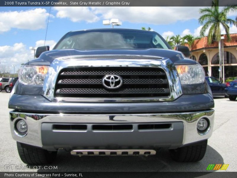 Slate Gray Metallic / Graphite Gray 2008 Toyota Tundra X-SP CrewMax