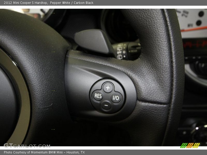 Pepper White / Carbon Black 2012 Mini Cooper S Hardtop