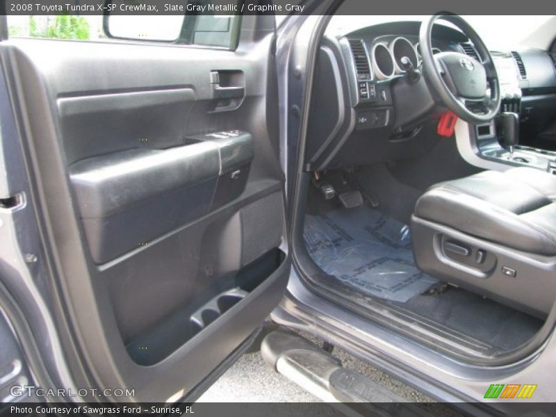 Slate Gray Metallic / Graphite Gray 2008 Toyota Tundra X-SP CrewMax