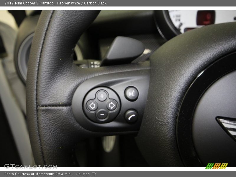 Pepper White / Carbon Black 2012 Mini Cooper S Hardtop