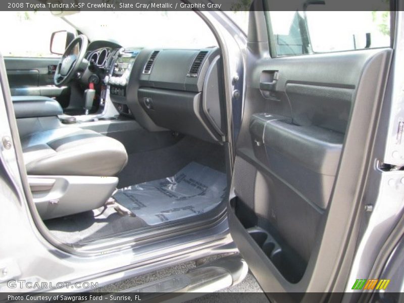 Slate Gray Metallic / Graphite Gray 2008 Toyota Tundra X-SP CrewMax