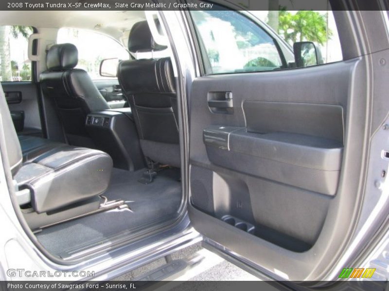 Slate Gray Metallic / Graphite Gray 2008 Toyota Tundra X-SP CrewMax