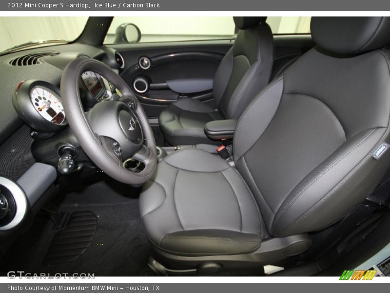 Ice Blue / Carbon Black 2012 Mini Cooper S Hardtop