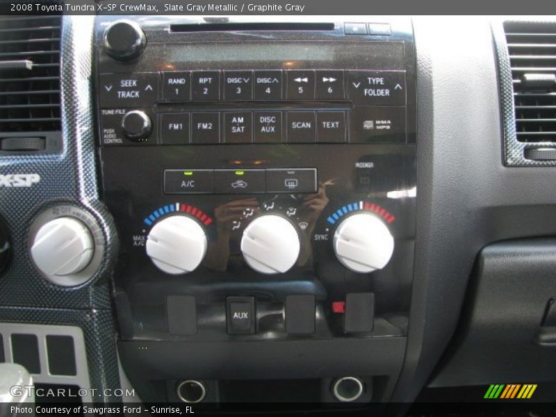 Controls of 2008 Tundra X-SP CrewMax