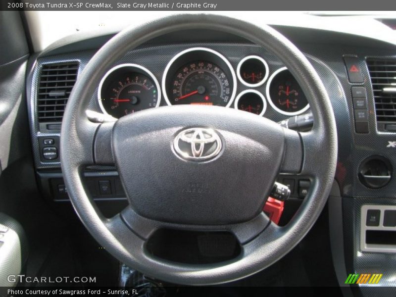 Slate Gray Metallic / Graphite Gray 2008 Toyota Tundra X-SP CrewMax