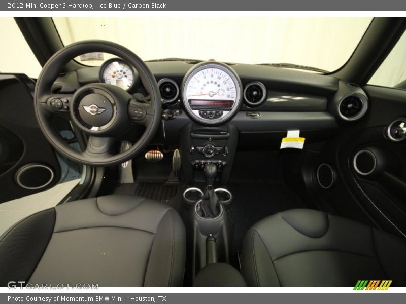 Ice Blue / Carbon Black 2012 Mini Cooper S Hardtop