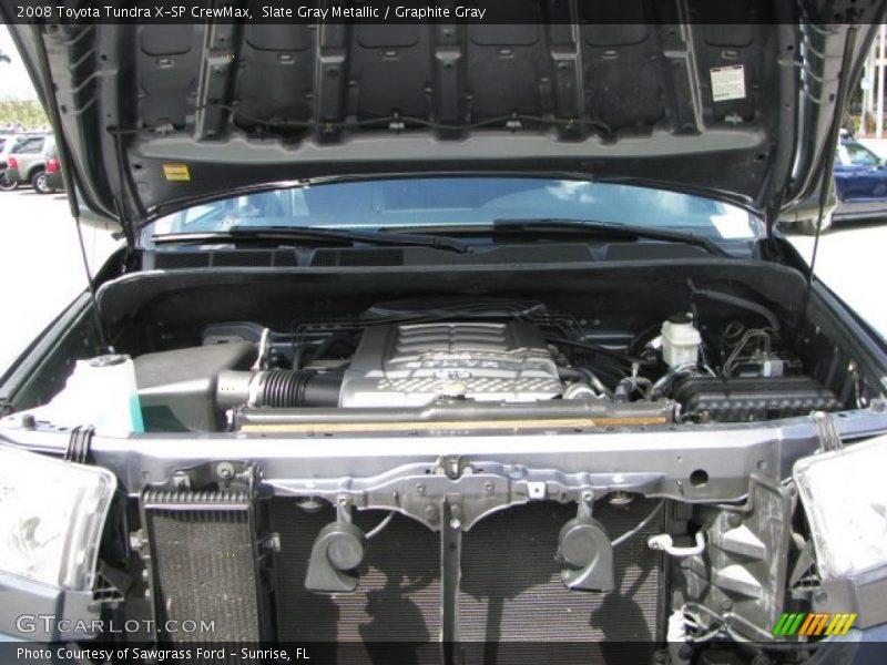 Slate Gray Metallic / Graphite Gray 2008 Toyota Tundra X-SP CrewMax