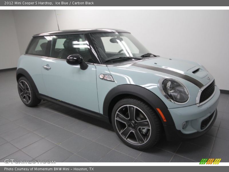 Ice Blue / Carbon Black 2012 Mini Cooper S Hardtop