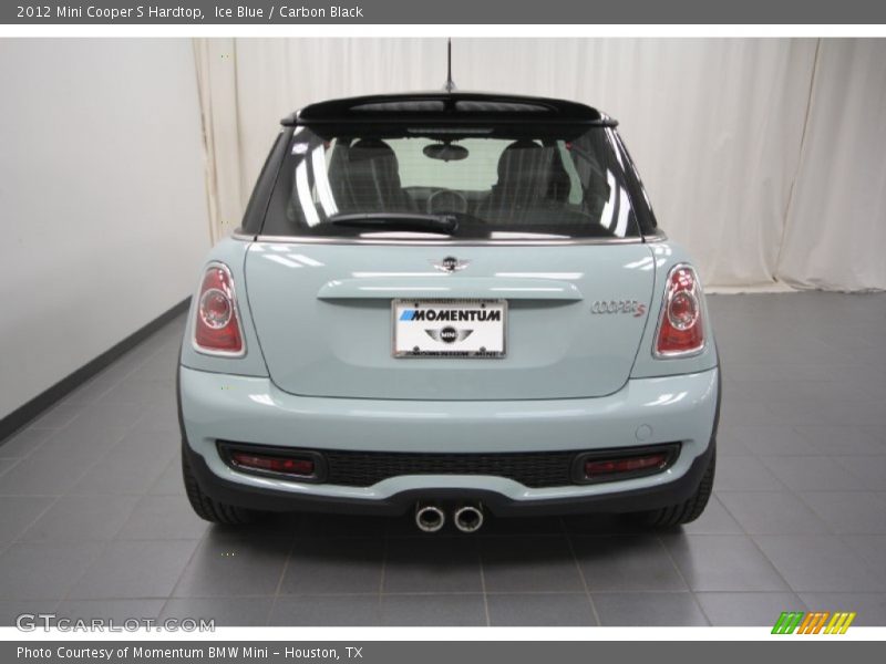 Ice Blue / Carbon Black 2012 Mini Cooper S Hardtop