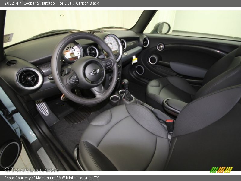 Ice Blue / Carbon Black 2012 Mini Cooper S Hardtop