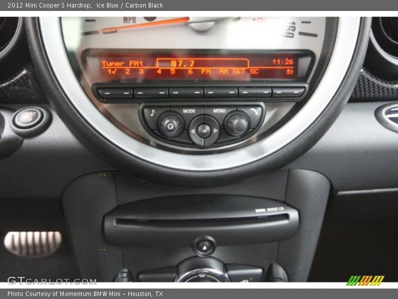 Ice Blue / Carbon Black 2012 Mini Cooper S Hardtop