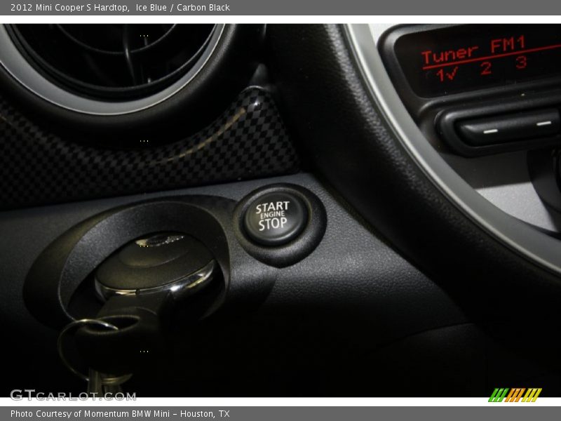 Ice Blue / Carbon Black 2012 Mini Cooper S Hardtop