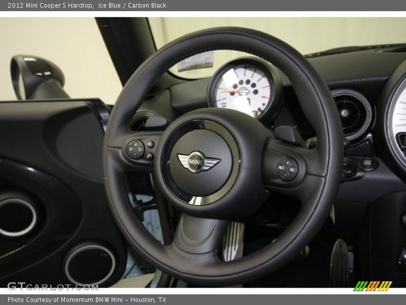 Ice Blue / Carbon Black 2012 Mini Cooper S Hardtop