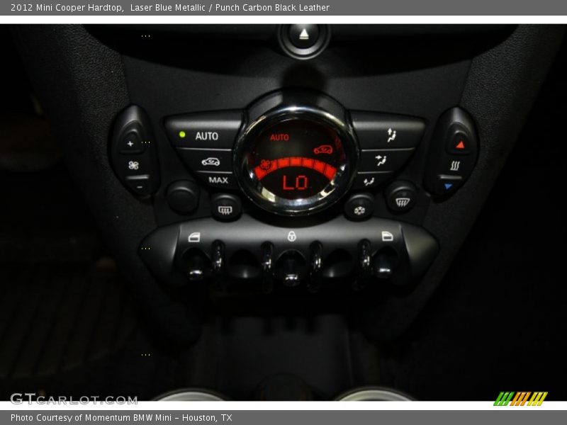 Laser Blue Metallic / Punch Carbon Black Leather 2012 Mini Cooper Hardtop