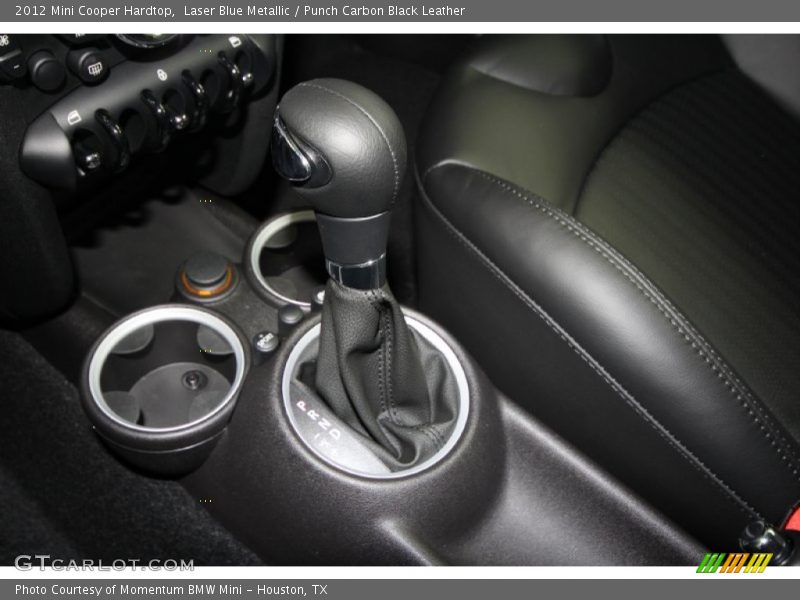 Laser Blue Metallic / Punch Carbon Black Leather 2012 Mini Cooper Hardtop