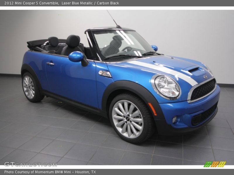 Front 3/4 View of 2012 Cooper S Convertible