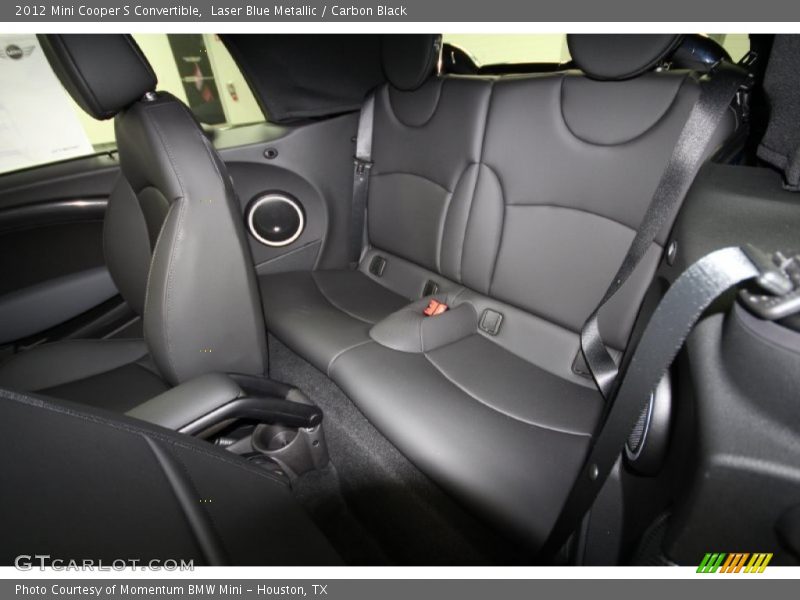 Laser Blue Metallic / Carbon Black 2012 Mini Cooper S Convertible