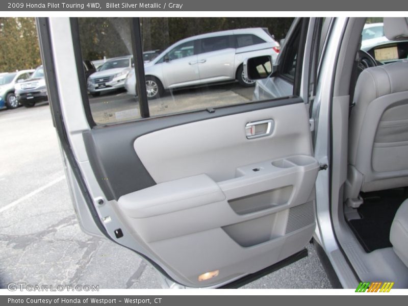 Billet Silver Metallic / Gray 2009 Honda Pilot Touring 4WD