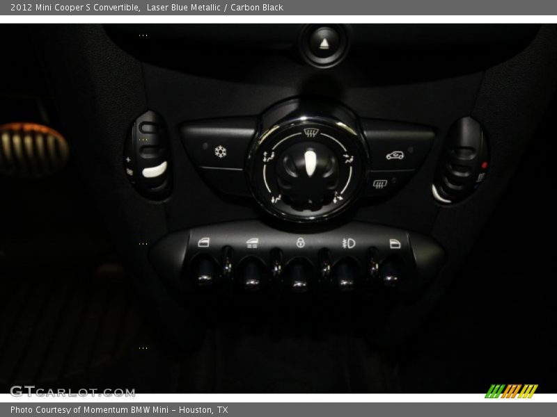 Laser Blue Metallic / Carbon Black 2012 Mini Cooper S Convertible