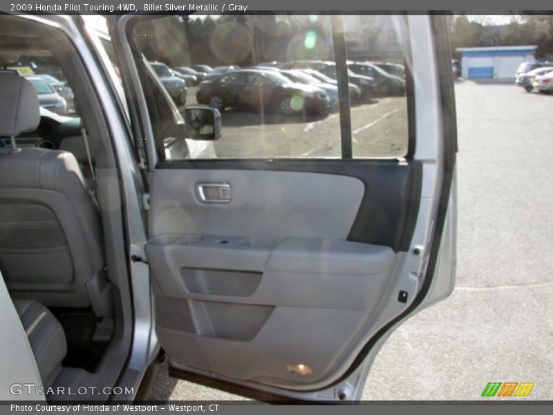 Billet Silver Metallic / Gray 2009 Honda Pilot Touring 4WD