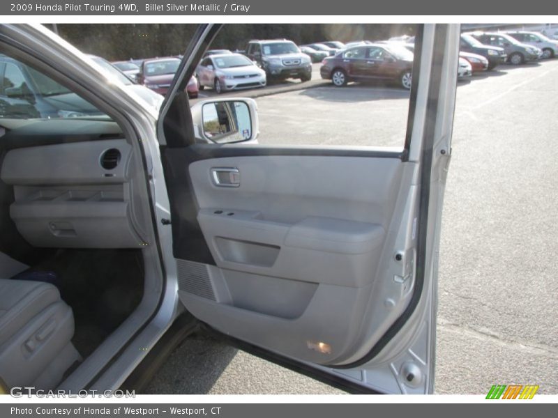 Billet Silver Metallic / Gray 2009 Honda Pilot Touring 4WD