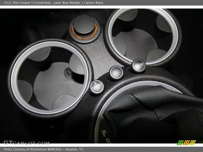 Laser Blue Metallic / Carbon Black 2012 Mini Cooper S Convertible